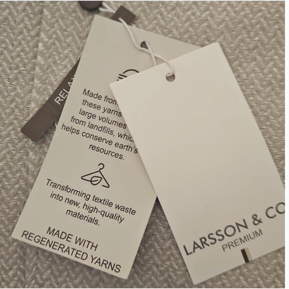 LARSSON & CO Chevron Short Sleeve Men's Shirt Large - Picture 3 of 5